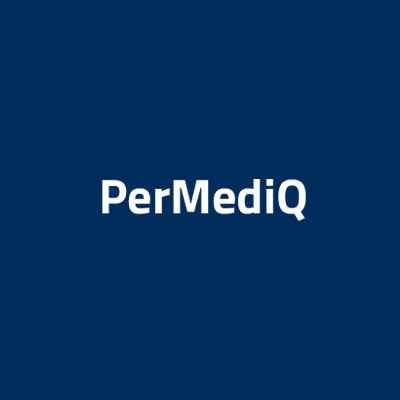 Permediq Permediq Logo blau weiß